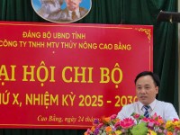 Đại hội Chi bộ Công ty TNHH MTV Thủy...